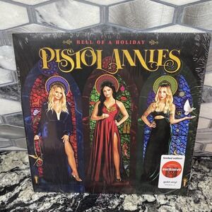 LIMITED EDITION SEALED Hell Of A Holiday‎ Pistolanies GOLD VINYL